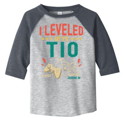 I Leveled Up To Tio New Tio Gamer Promoted To Tio Toddler Fine Jersey T-Shirt