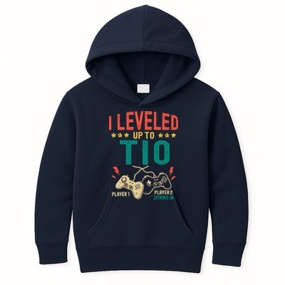 I Leveled Up To Tio New Tio Gamer Promoted To Tio Kids Hoodie