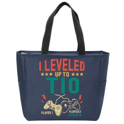 I Leveled Up To Tio New Tio Gamer Promoted To Tio Zip Tote Bag