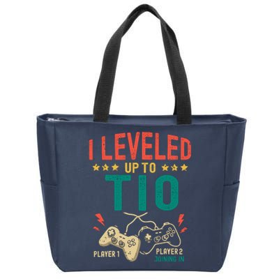 I Leveled Up To Tio New Tio Gamer Promoted To Tio Zip Tote Bag