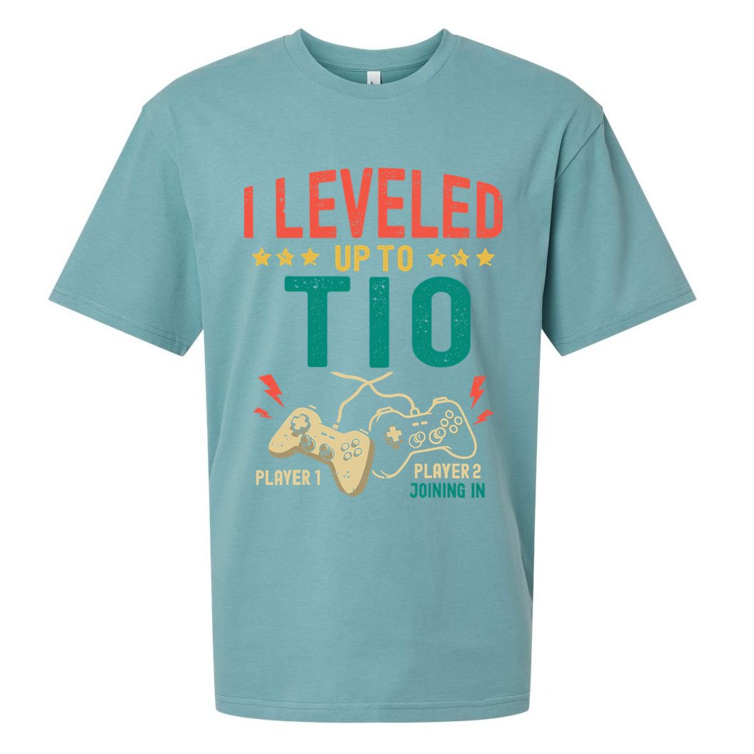 I Leveled Up To Tio New Tio Gamer Promoted To Tio Sueded Cloud Jersey T-Shirt
