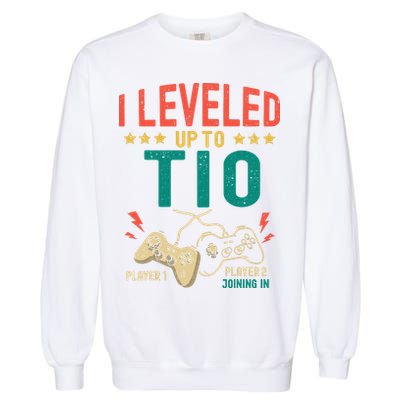 I Leveled Up To Tio New Tio Gamer Promoted To Tio Garment-Dyed Sweatshirt