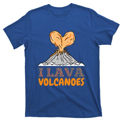 I Lava Volcanoes Geologist Valentines Day Funny Gift T-Shirt