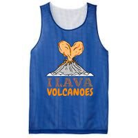 I Lava Volcanoes Geologist Valentines Day Funny Gift Mesh Reversible Basketball Jersey Tank