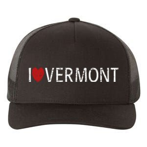 I Love Vermont Yupoong Adult 5-Panel Trucker Hat