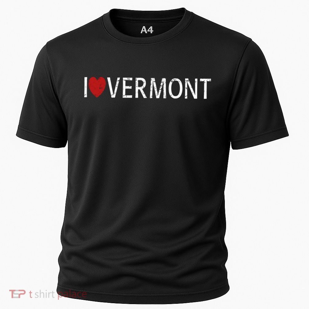 I Love Vermont Performance Shirt