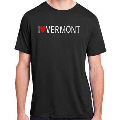 I Love Vermont Adult ChromaSoft Performance T-Shirt