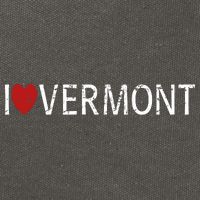 I Love Vermont Cotton Canvas Backpack