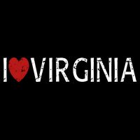 I Love Virginia Cooling Performance Crew T-Shirt
