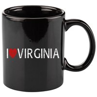 I Love Virginia 11oz C Handle Ceramic Mug