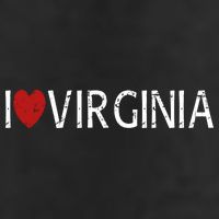 I Love Virginia 11oz C Handle Ceramic Mug