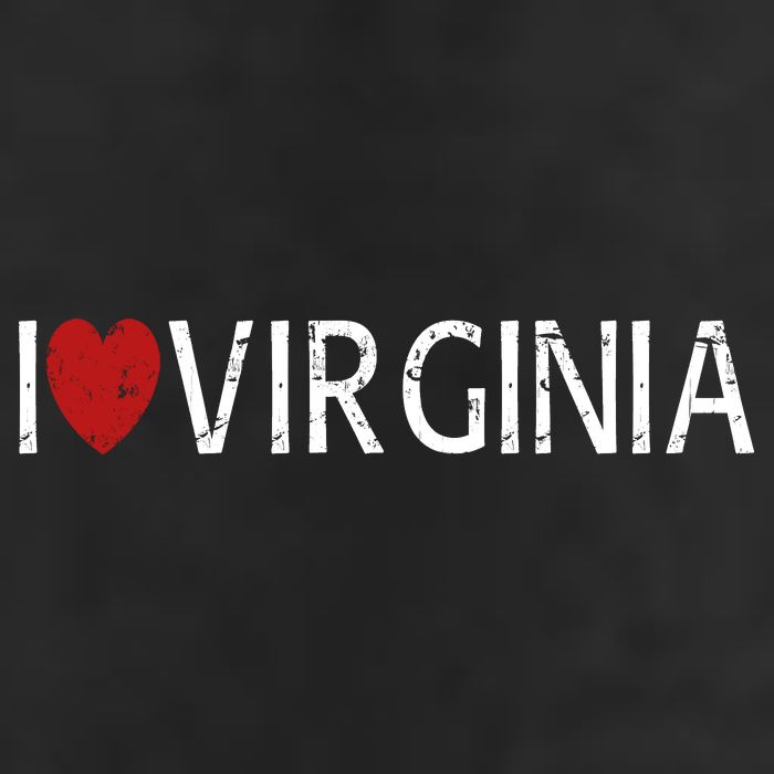 I Love Virginia 11oz C Handle Ceramic Mug