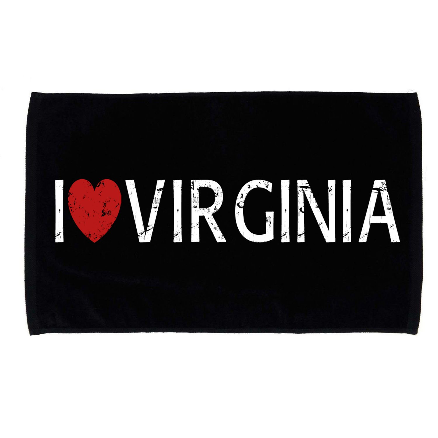 I Love Virginia Microfiber Hand Towel