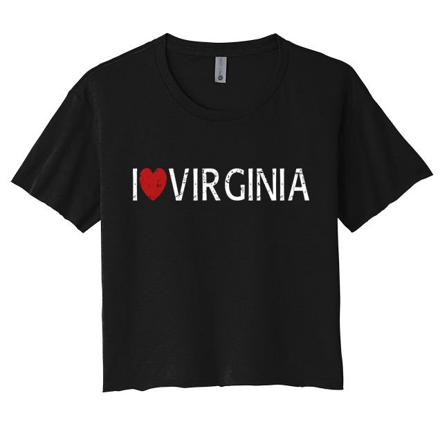 I Love Virginia Crop Top
