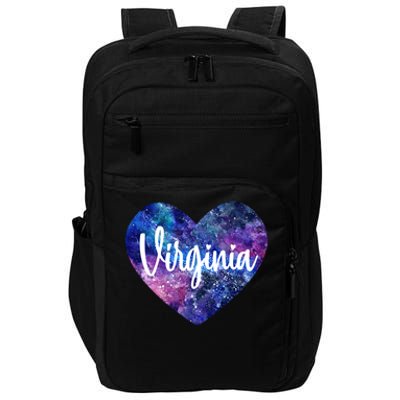 I Love Virginia Usa Cute Gift Impact Tech Backpack