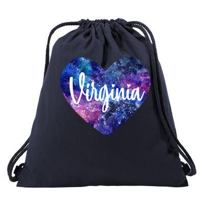 I Love Virginia Usa Cute Gift Drawstring Bag