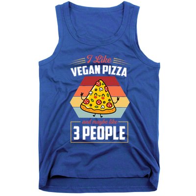 I Like Vegan Pizza And Maybe Like 3 People Gift Tank Top