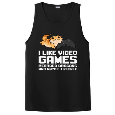 I Like Video Games Bearded Dragons And Maybe 3 People PosiCharge Competitor Tank