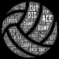 I Love Volleyball Beach Sports Players Word Art Design Gift Doggie Tank