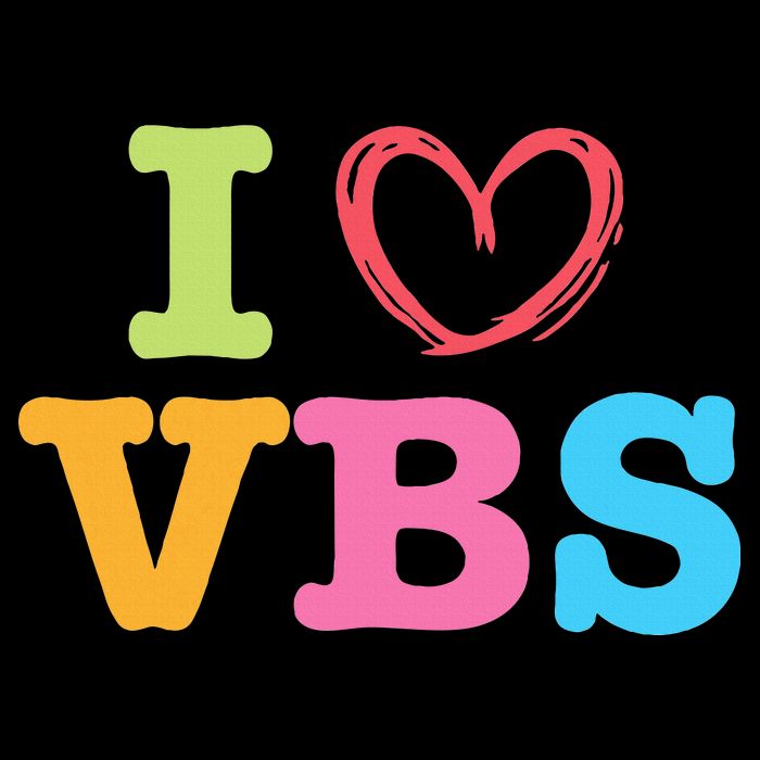 I Love Vbs I Heart Vacation Bible School Crew Bible Study Toddler Sweatshirt