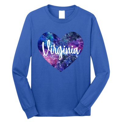 I Love Virginia Usa Gift Long Sleeve Shirt