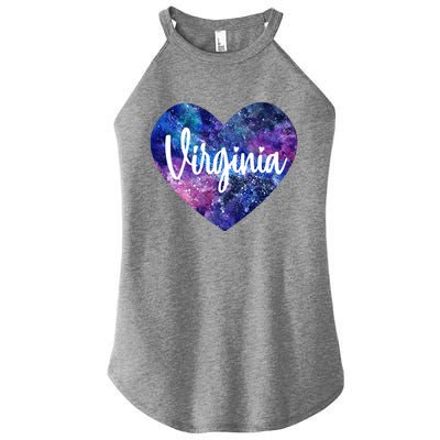 I Love Virginia Usa Gift Women’s Perfect Tri Rocker Tank