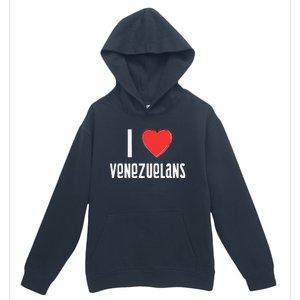 I Love Venezuelans Nationality Venezuela Urban Pullover Hoodie