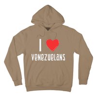 I Love Venezuelans Nationality Venezuela Hoodie