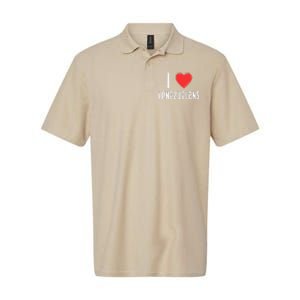 I Love Venezuelans Nationality Venezuela Softstyle Adult Sport Polo