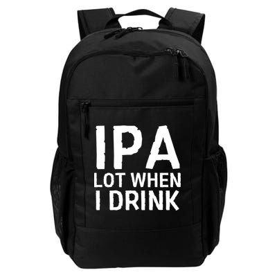 Ipa Lot When I Drink Backpack