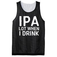 Ipa Lot When I Drink Mesh Reversible Basketball Jersey Tank