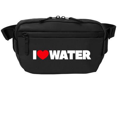 I Love Water Meaningful Gift Crossbody Pack