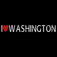 I Love Washington Womens Tank Top