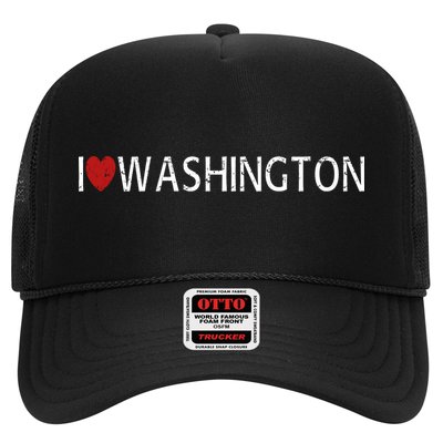 I Love Washington Trucker Hat