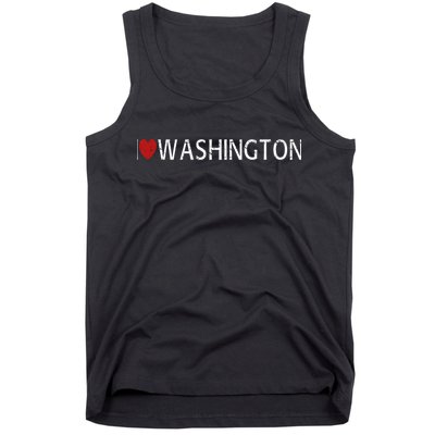 I Love Washington Tank Top