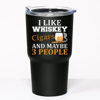 I Like Whiskey And Cigars And Maybe 3 People Tumbler