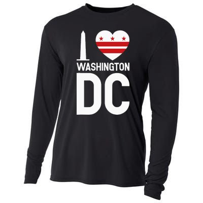 I Love Washington DC Cooling Performance Long Sleeve Crew