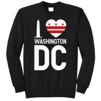 I Love Washington DC Tall Sweatshirt