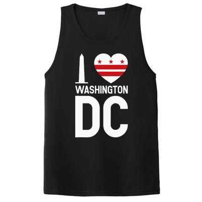 I Love Washington DC PosiCharge Competitor Tank