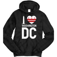 I Love Washington DC Tie Dye Hoodie