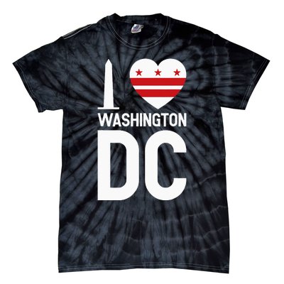 I Love Washington DC Tie-Dye T-Shirt