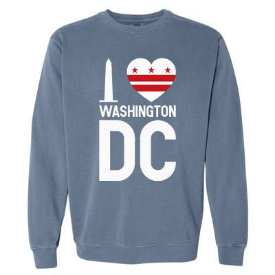 I Love Washington DC Garment-Dyed Sweatshirt