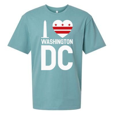 I Love Washington DC Sueded Cloud Jersey T-Shirt