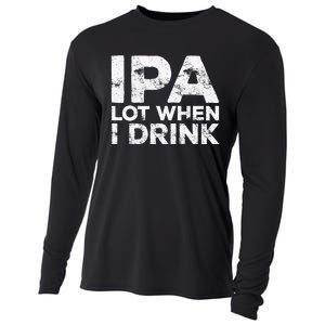 Ipa Lot When I Drink Beer Lover Cooling Performance Long Sleeve Crew