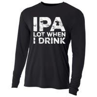 Ipa Lot When I Drink Beer Lover Cooling Performance Long Sleeve Crew