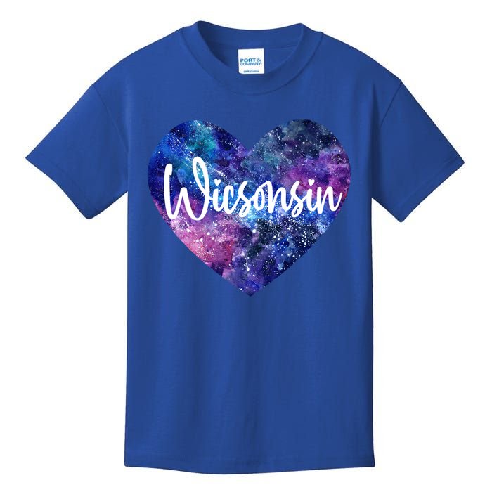 I Love Wisconsin Usa Great Gift Kids T-Shirt