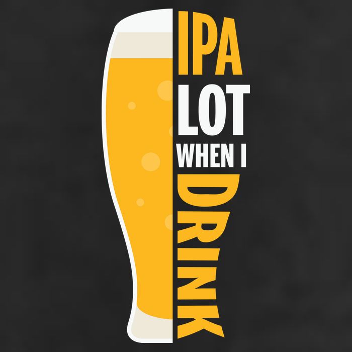 IPA Lot When I Drink Beer Lover Drinking Team Beer Gift Cool Comfort Performance Bucket Hat
