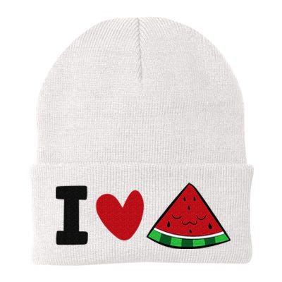 I Love Watermelon Summer Fruit Watermelon Knit Cap Winter Beanie