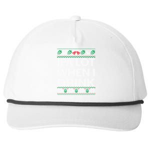 Ipa Lot When I Ugly Christmas Craft Beer Er Great Gift Snapback Five-Panel Rope Hat