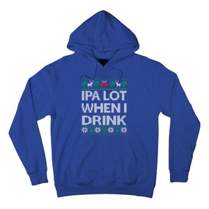 Ipa Lot When I Ugly Christmas Craft Beer Er Great Gift Hoodie